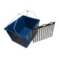 CUBO AZUL PINTURA 16 LITROS CON REJILLA + 2 ASAS