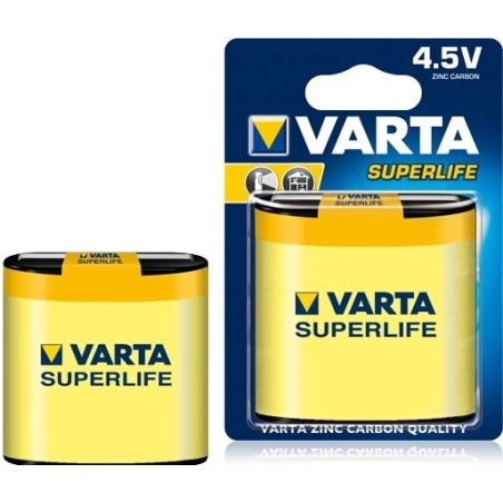 2012 BL 1ud PILA SALINA 2R12 4,5V VARTA SUPERLIFE