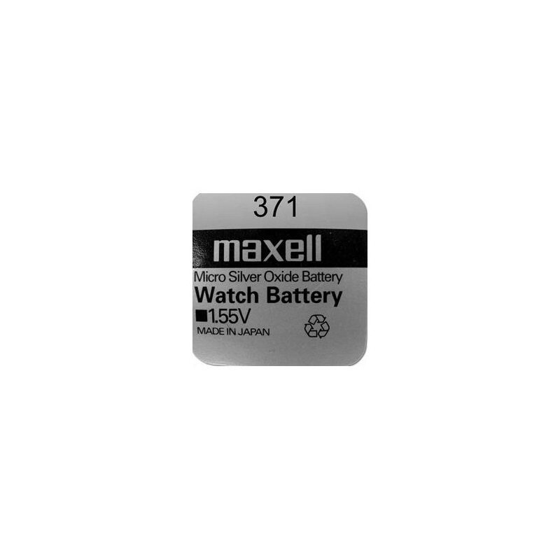 371 PILA MAXELL BOTON OXIDO DE PLATA RELOJ SR920SW